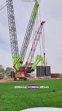 Zoomlion ZCC 18000: A Giant Crane Lifting Thousands of Tons for Extreme Industrial Projects