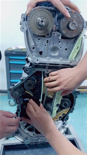 Satisfying Engine Assembly | Engine Build Process