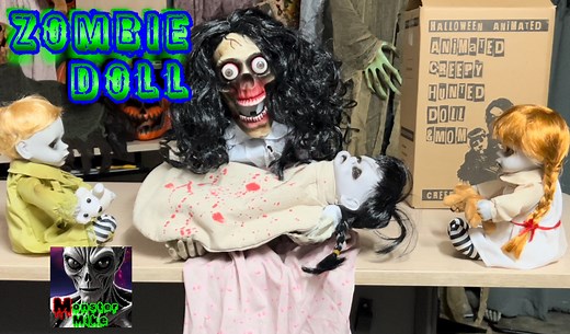 Watch Animated zombie doll with baby. on Amazon Live