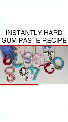 Make Perfect Gum Paste Every Time Fast and Easy Recipe #SugarCraft #CakeDecorating