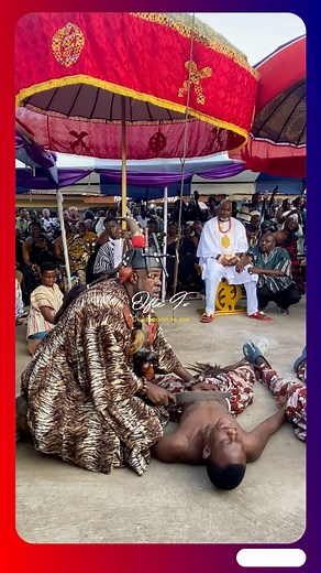 4.2K views · 75 reactions | Traditional display at the enstoolment of Obosomase Tufuhene - Don’t try this at home ❕❕❕ OFIE TV Okuapehene's Palace Susubiribi Kingdom Nana Asiedu Afari Ababio Bogyawe Media GTV Ghana Nana Kwame Ashley ProfEmeritus Old-Major Michael Nana Osei Bonsu III Opemso Opare Adasioko Kwadwo Yeboah | OFIE TV | Facebook