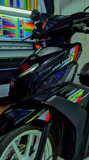 Modifikasi Yamaha Mio M3 Hitam yang Ganteng