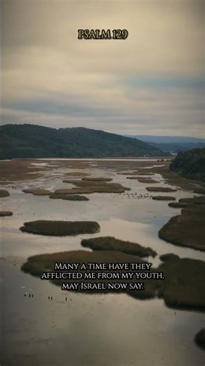 Psalm 129 🙏 #Shorts #Psalms #432Hz #BibleMeditation