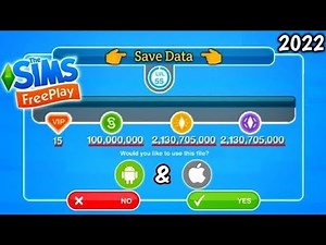 The Sims FreePlay Cheat || Simoleons, Lp's, Sp's, VIP 15 And Max LVL 55 || Ios & Android 2022