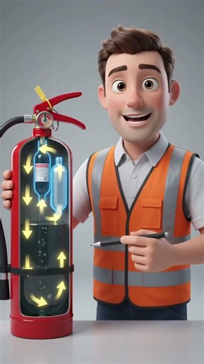How a Fire Extinguisher Works | The Science Behind Stopping Fire 🔥🧯