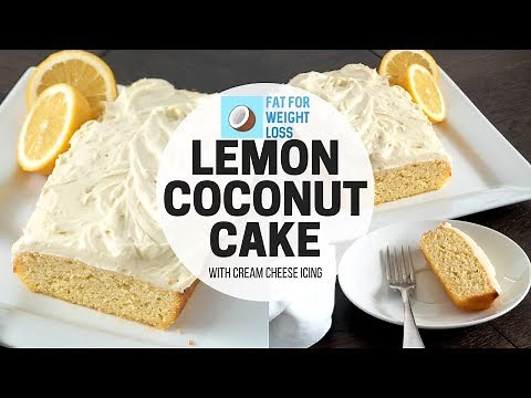 Keto Lemon Pound Cake - Coconut Flour Cake