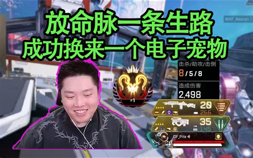 【皮特/4K】皮特玩新模式四倍全自动猎兽和十倍G7爽抽2500伤！放人一条生路即可获得一个电子宠物