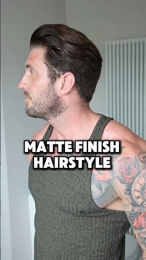 How to get a matte finish hairstyle 🚀 #hairstyle #hairstyle #hair
