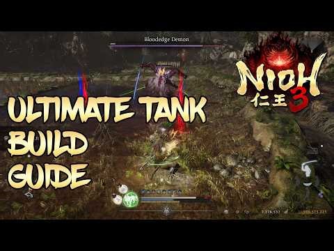 Nioh 3 - Fukurokuju Build - Ultimate Tank Setup
