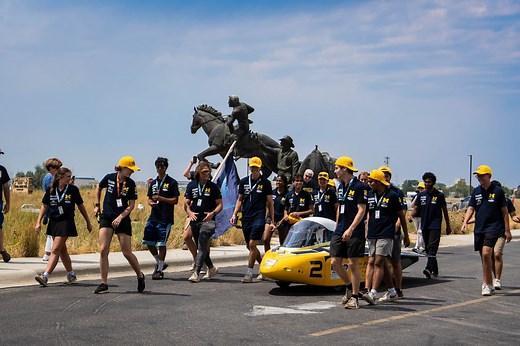 National champs: U-Michigan Solar Car Team takes first in American Solar Challenge