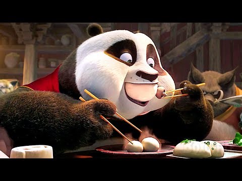 They attack Po while he's eating 😂 | Kung Fu Panda 4 | CLIP