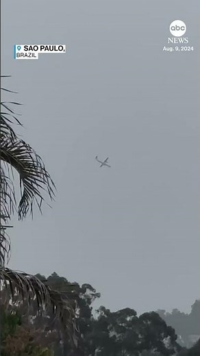 Plane carrying 62 people crashes in Brazil