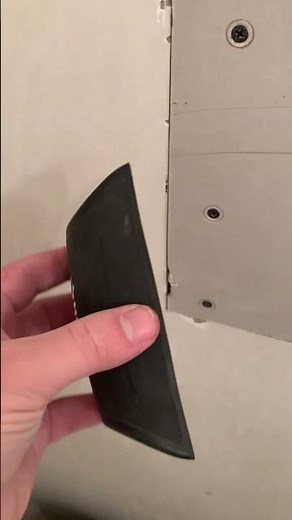 How to use a drywall rasp to make taping easier. #drywall #diydrywall #drywallinstallation