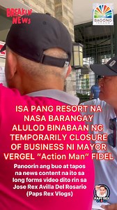 Temporarily Closure of Business ibinaba ni Indang Mayor Vergel “Action Man” Fidel sa isang resort sa Barangay Alulod Panoorin ang buo at tapos na news content na ito sa long forms video dito rin sa Jose Rex Avilla Del Rosario (Paps Rex Vlogs) #MayorVergelFidel #ActionMan #SaParkingLangUmaatras #BagongIndang #BalitangBagongIndang #GodBlessIndang | Jose Rex Avilla Del Rosario
