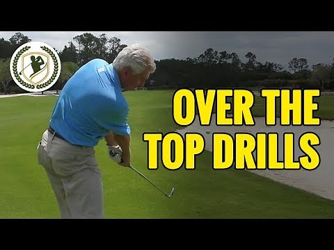GOLF SWING PLANE DRILLS - HOW TO STOP COMING OVER THE TOP