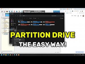 How to Partition a Drive in Windows (Disk Management vs DiskGenius Explained)