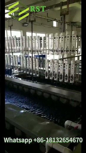 Rack Tin Plating Line Automatic Electroplating Machine