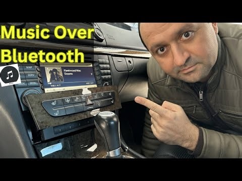 Play Music Over Bluetooth in W211 Mercedes (works for W219 CLS too)