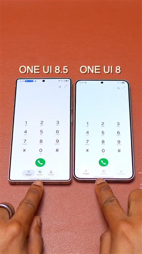 AnotherTech on Instagram: "Galaxy S25 Ultra One UI 8.5 Design vs S25 Plus One UI 8 #galaxys25ultra #galaxys25plus #s25ultra #s25plus #samsung"