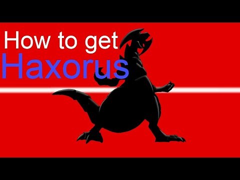 How to get Axew/Haxorus (pokemon infinite fusion)