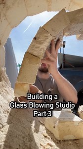 7.1K views · 64 reactions | Building a Glass Blowing Studio - Part 3 #glassblowing #vlog #glass #glassart #jbarts | JBArts | Facebook