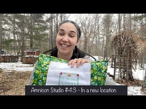 Flosstube 43 - New location, sharings WIPs and plans (April 8, 2026)