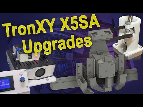 TronXY X5SA Upgrades (Frame, Bed, Linear Rail + Direct Drive, PSU, Electronics)