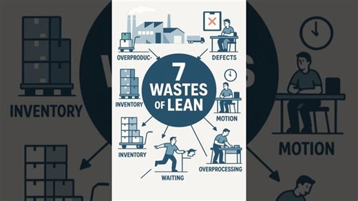 The 7 Wastes of Lean — Explained Simply in 2 Minutes | Shad Rahman, M.Sc., P.Eng., PMP®