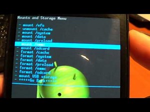 Restaurar backup del telefono con recovery.