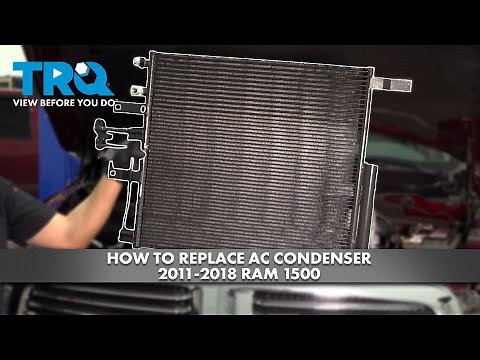 How to Replace AC Condenser 2011-2018 Ram 1500