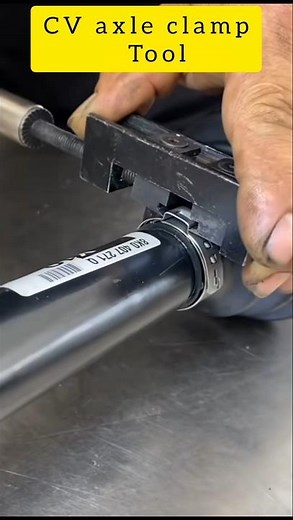 cv axle boot clamp fixing tool#how to fix cv axle boot clamp#easy#simple way#