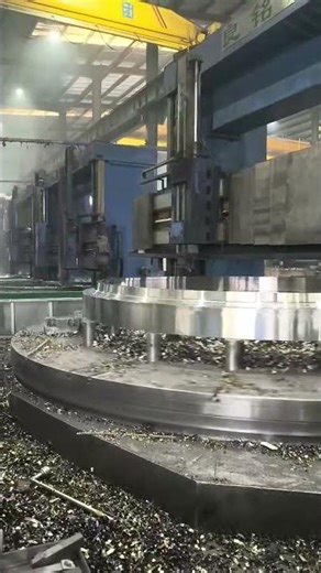 Large Ring CNC Machining | Heavy-Duty Turning & Boring of Seamless Rolled Ring #forging