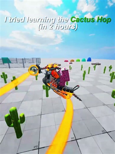 learning cactus hop in 2 hours...?😭No hate, i can't feel my fingers #evade #roblox