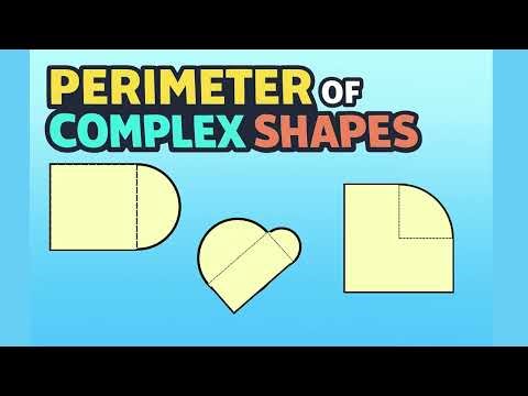 Perimeter of Weird Shapes? No Problem! Learn Arcs, Lines & Circle Parts Fast