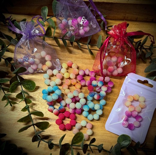 Sanfte Fidget Perlenringe 2er Set – Sensorischer Ring Mit Acrylperlen, Taktil & Geräuscharm, ADHS Autismus Fidget Für Kinder Und Erwachsene - Etsy