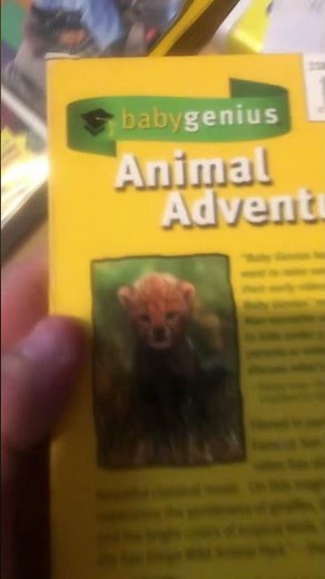Baby Genius Animal Adventures VHS