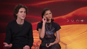Timothée Chalamet and Zendaya on their roles in 'Dune: Part Two'