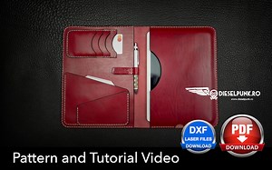 Leather iPad Cover Pattern DIY Template (PDF Download With Video) - Etsy