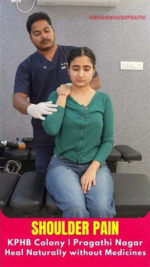 Amazing Shoulder Adjustment by Chiropractor 😲 ‪@realignchiropractic‬