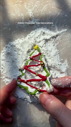Why look at your Christmas tree decorations when you could EAT them instead? has shown us the
