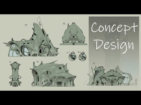 Environment Concept Design for games