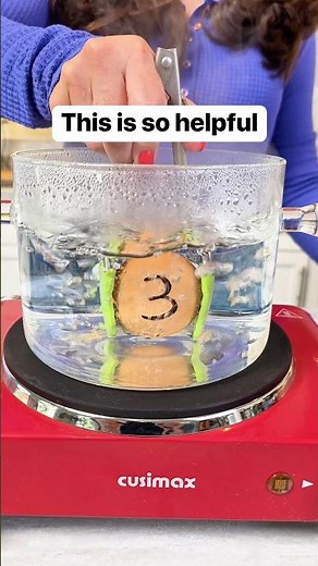How hard boiled eggs turn out at different cook times ⏲️🥚#eggs #hardboiledeggs #experiment