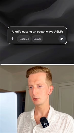 19K views · 184 reactions | Create amazing AMSR videos that go viral every time with AI. What you just saw was a simplified prompt, meaning it is usually more complex. But all you really need is go to ChatGPT, ask it to write the prompt for you and put it in Google Veo 3. Follow me for more AI tips #veo3 #google #aivideo #aivideos #aitrend | René Remsik | Facebook