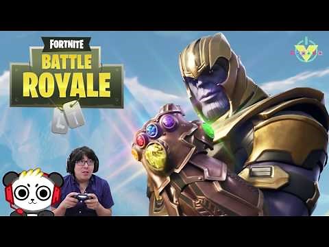 Ryan Toys Review | Fortnite! I GOT THANOS INFINITY WAR GAUNTLET! Let's Play