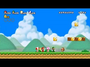 Super Mario Bros HD REMAKE 2020: Co-Op Multiplayer (4 Players)