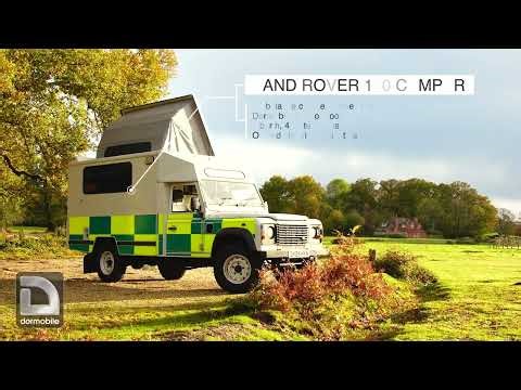 Land Rover Dormobile 130 Ambulance | Camper Build