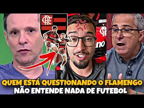 JORNALISTA JANTOU RIVAIS EM FAVOR DO FLAMENGO KKKKK ( GE, FLOW SPORT CLUB E MAIS )