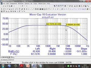 Circuit simulation using Micro-Cap (EE210 L-17)