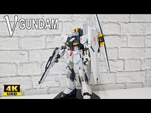 [20] MG RX-93 ν - Nu Gundam Ver.Ka - Gunpla Showcase in 4K #9