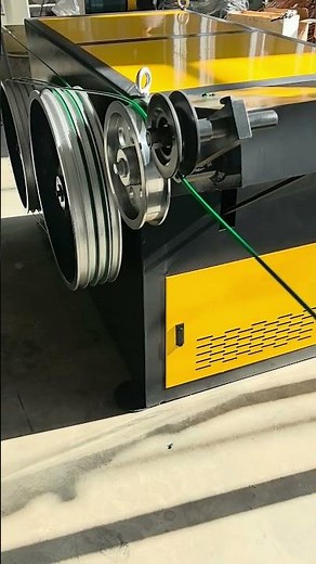 New Automatic Single Screw PVC Wire Coating Extruder Machine for Coated Wire #pvcwire #wirecoating